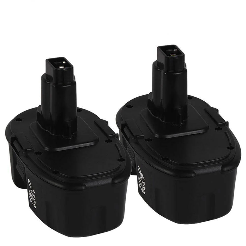 2 Pack For 18V 4.6Ah Dewalt DC9096 Replacement Battery & Dewalt DC9310 Fast Battery Replacement Charger For Dewalt 7.2V-18V XRP Ni-CD Ni-MH Battery - Image 3