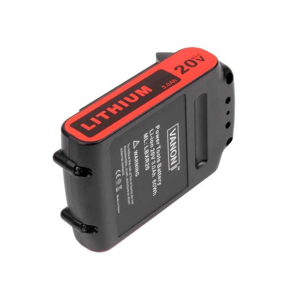 For Black And Decker 20V Battery Replacement | LBXR20 3.0Ah Li-ion Battery - Image 4
