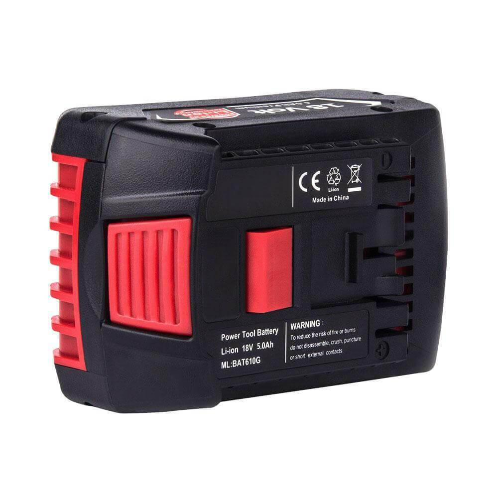 For Bosch 18V Battery 5Ah Replacement | BAT610G Batteries 2 Pack - Image 4