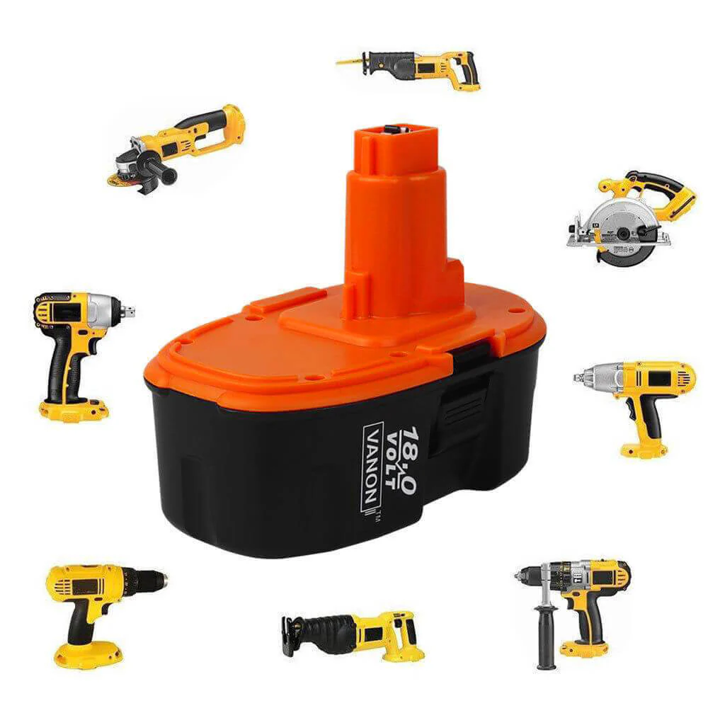 For Dewalt 18V Battery 4.8Ah Replacement | DE9098 DC9096 Batteries 2 Pack - Image 4