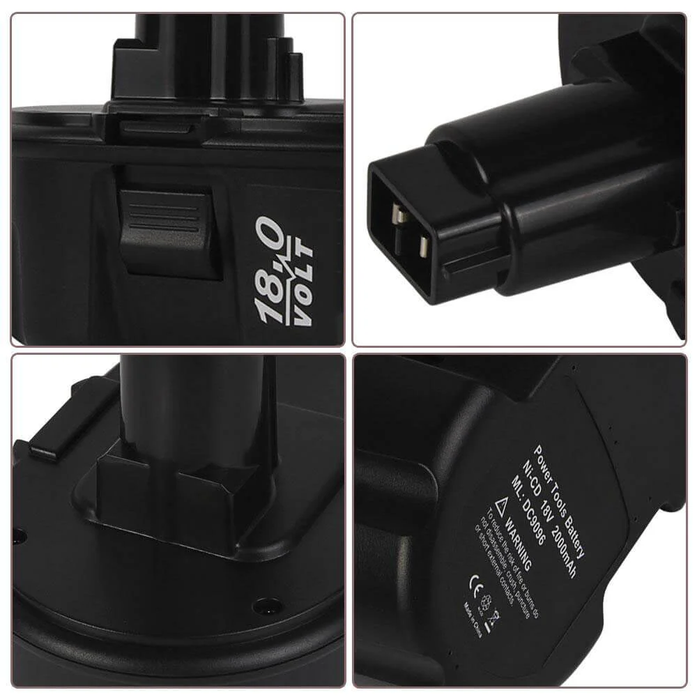 For Dewalt 18V Battery 4.6Ah Replacement | DC9096 Batteries 2 Pack - Image 4