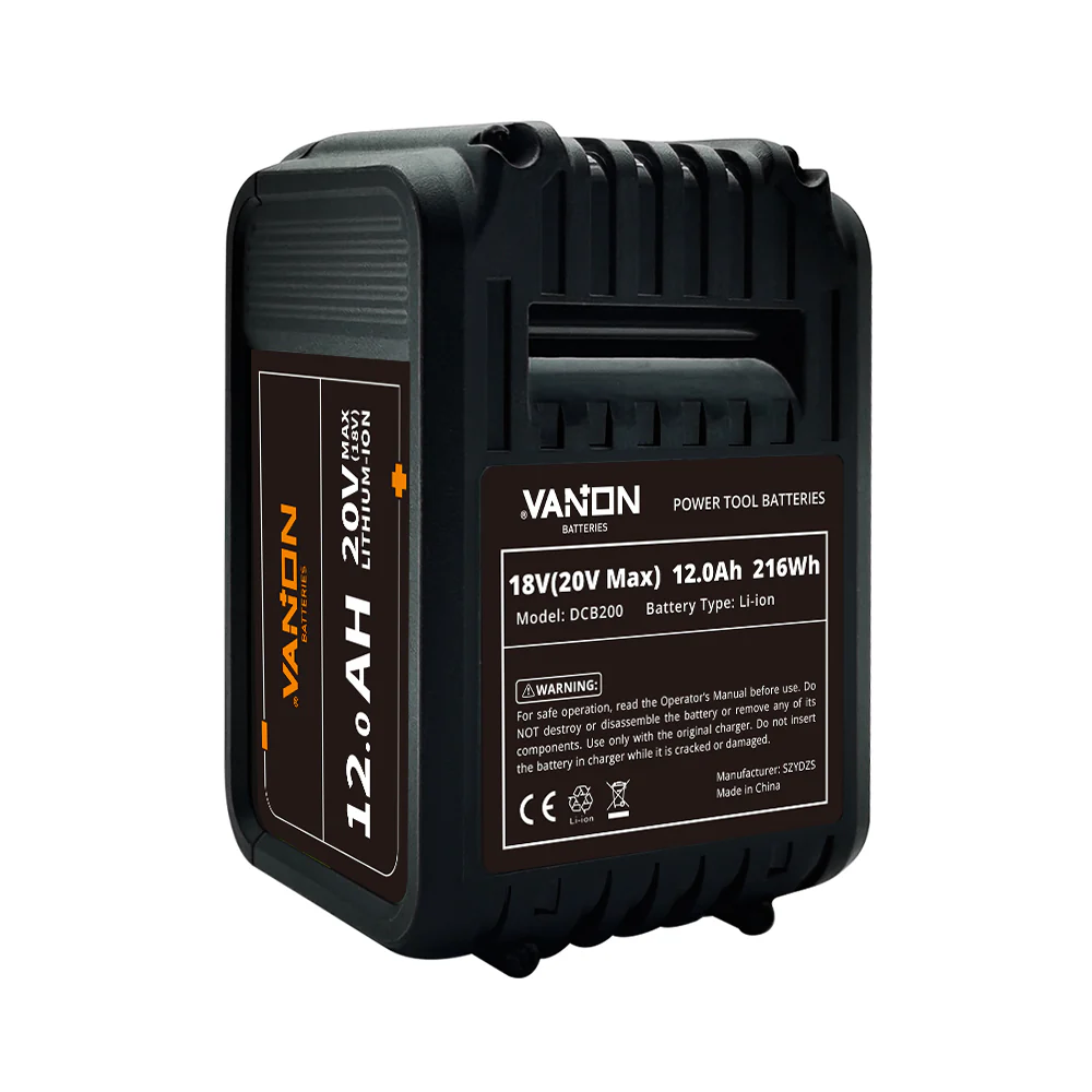 For Dewalt 18V XR Battery 12Ah Replacement | DCB184 DCB205 Lithium Battery 2Pack - Image 6