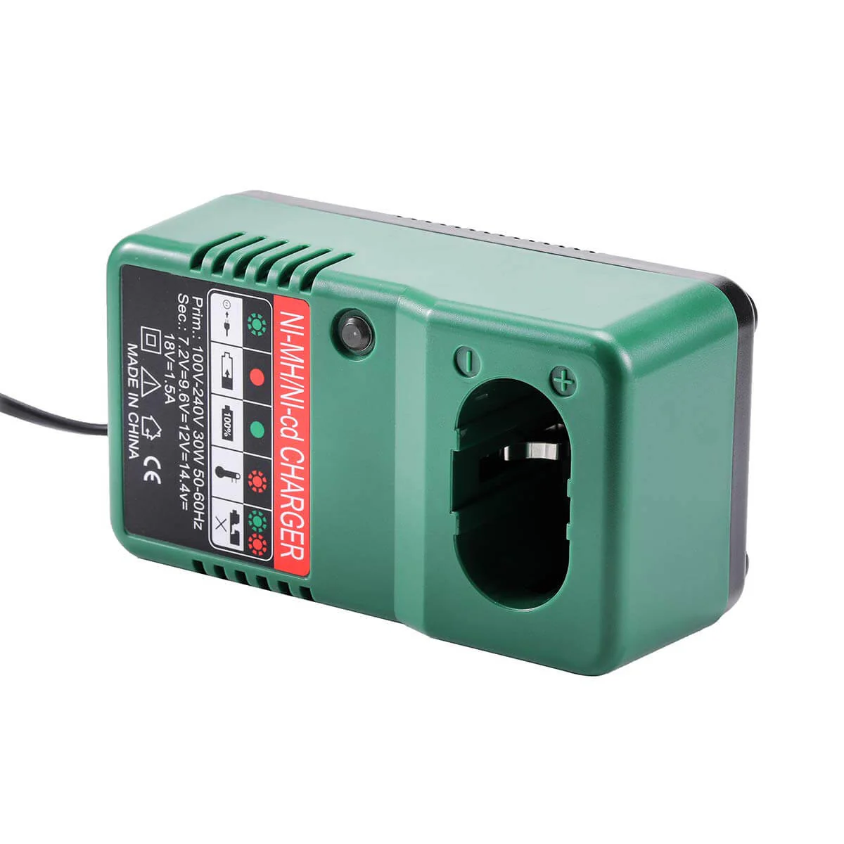 For Makita 7.2V-18V Replacement Battery Charger DC1804T | 1.5Ah Ni-Cd & Ni-Mh Battery Charger - Image 2