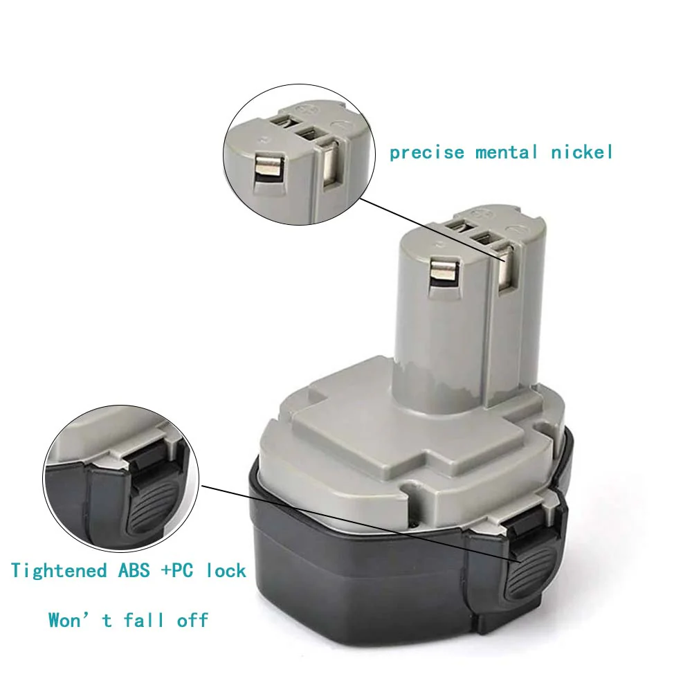 For Makita Battery 18V 4.8Ah Replacement | PA18 Ni-Mh Batteries 4 pack - Image 3