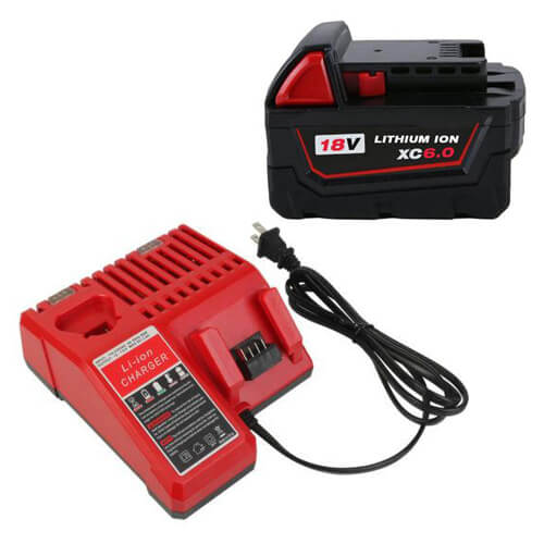 For Milwaukee 18V Battery 6Ah Replacement | M 18 Batteries 4 Pack - Image 6