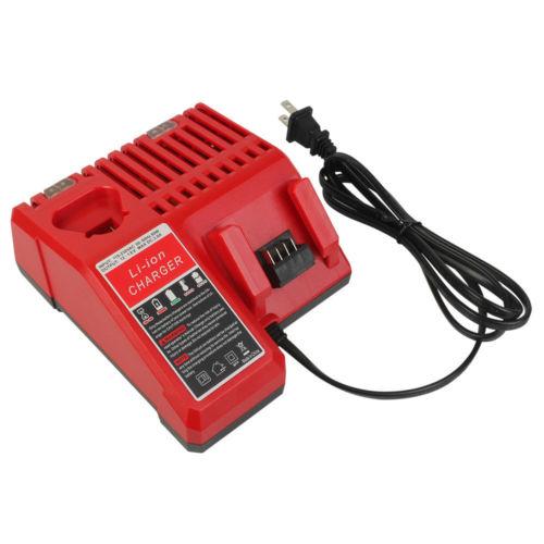 For Milwaukee 18V 9Ah&6Ah Battery Replacement & For Milwaukee Replacement Battery Charger | M 12-18C 12V-18V Lithium Battery Charger - Image 5