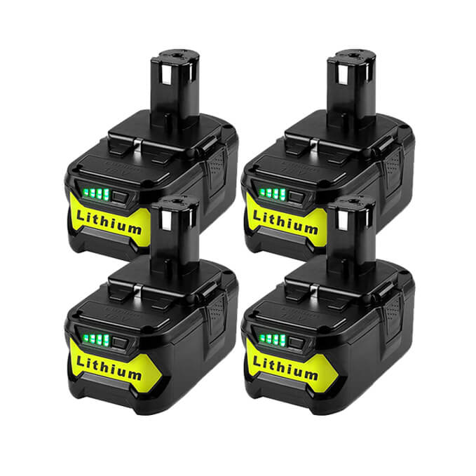 For Ryobi 18V Battery 5Ah Replacement | P108 Batteries 4 Pack - Image 3
