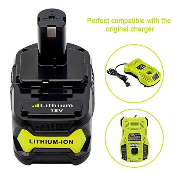 For Ryobi 18V Battery 5.5Ah Replacement Battery | P108 battery - Image 3