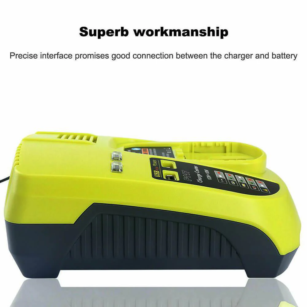 For Ryobi One Plus Replacement Battery Charger P117 | 18V-12V - Image 3
