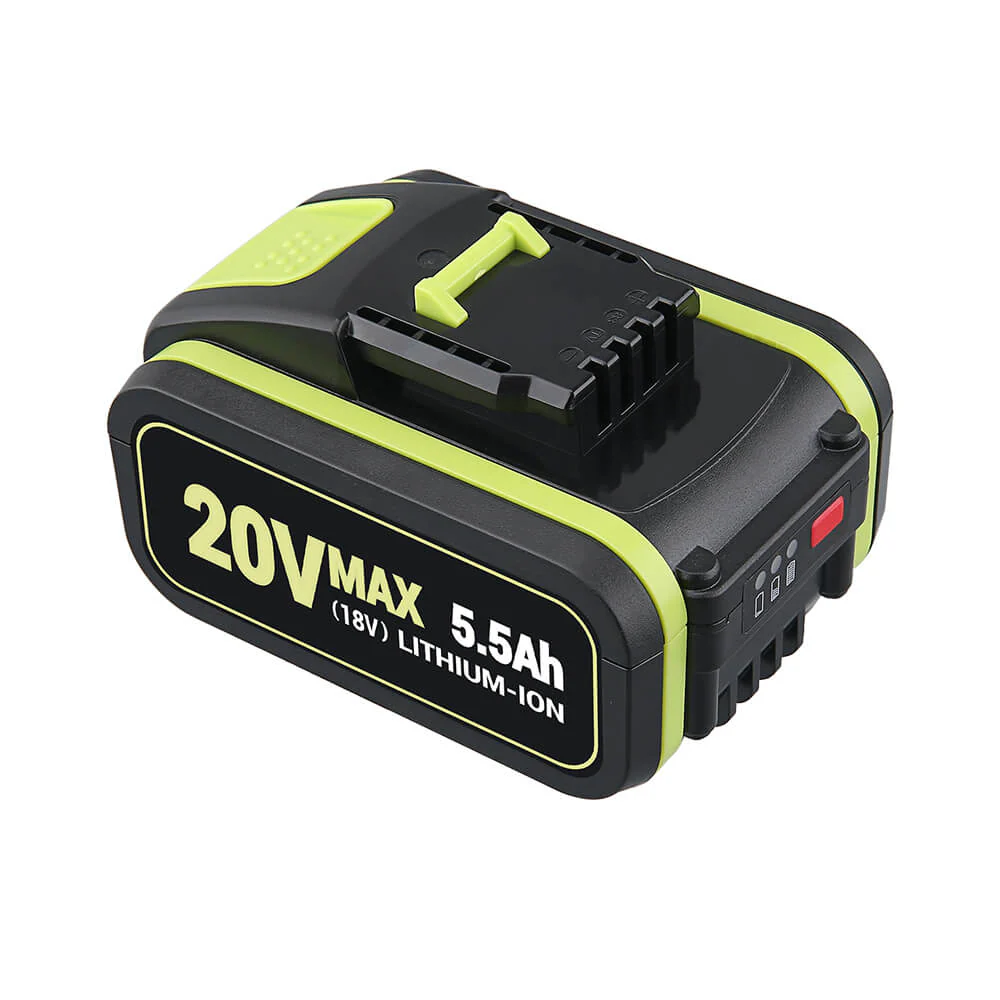 For Worx 20V 5.5Ah Li-ion Replacement Battery WA3551 WA3551.1 WA3553 WA3553.2 WA3641 WG629E